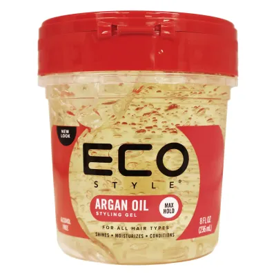 Gel coiffant écologique à l'huile d'argan