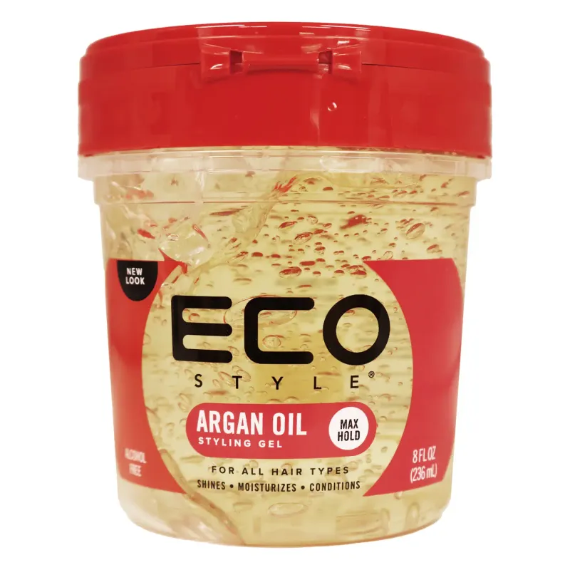 Gel coiffant écologique à l'huile d'argan