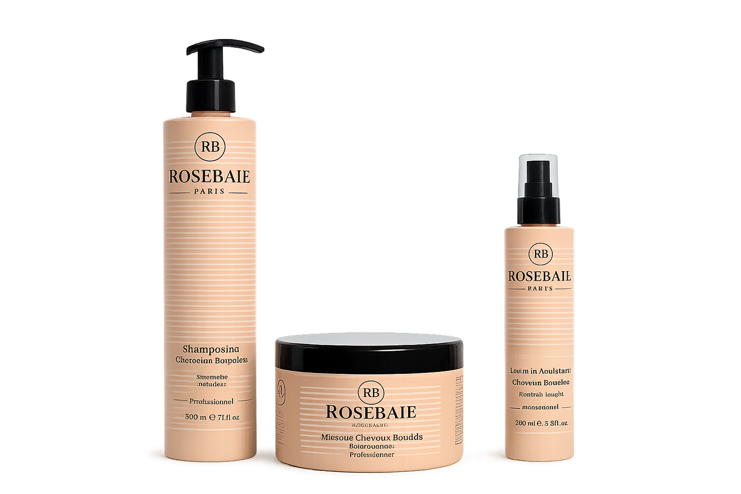ROUTINE ROSEBAIE CHEVEUX BOUCLÉS ROUTINE ROSEBAIE CHEVEUX BOUCLÉS