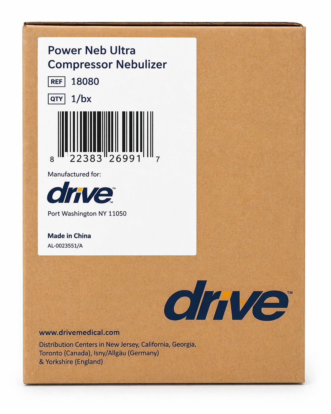 DRIVE POWER NEB ULTRA COMPRESSOR NEBULIZER