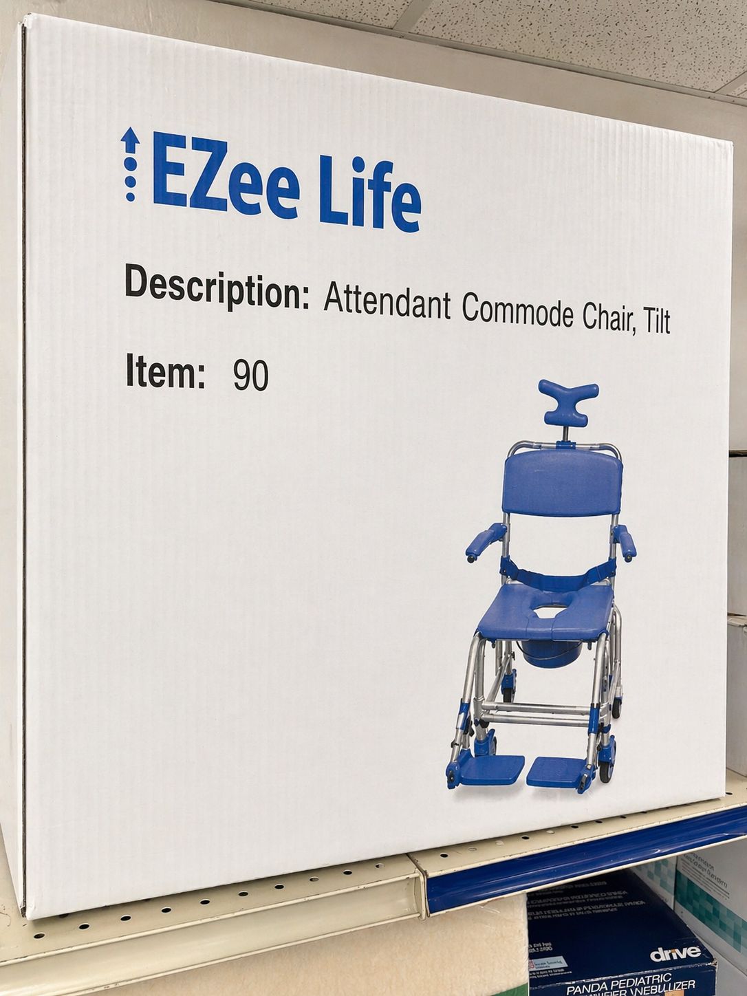 EZEE LIFE COMMODE CHAIR