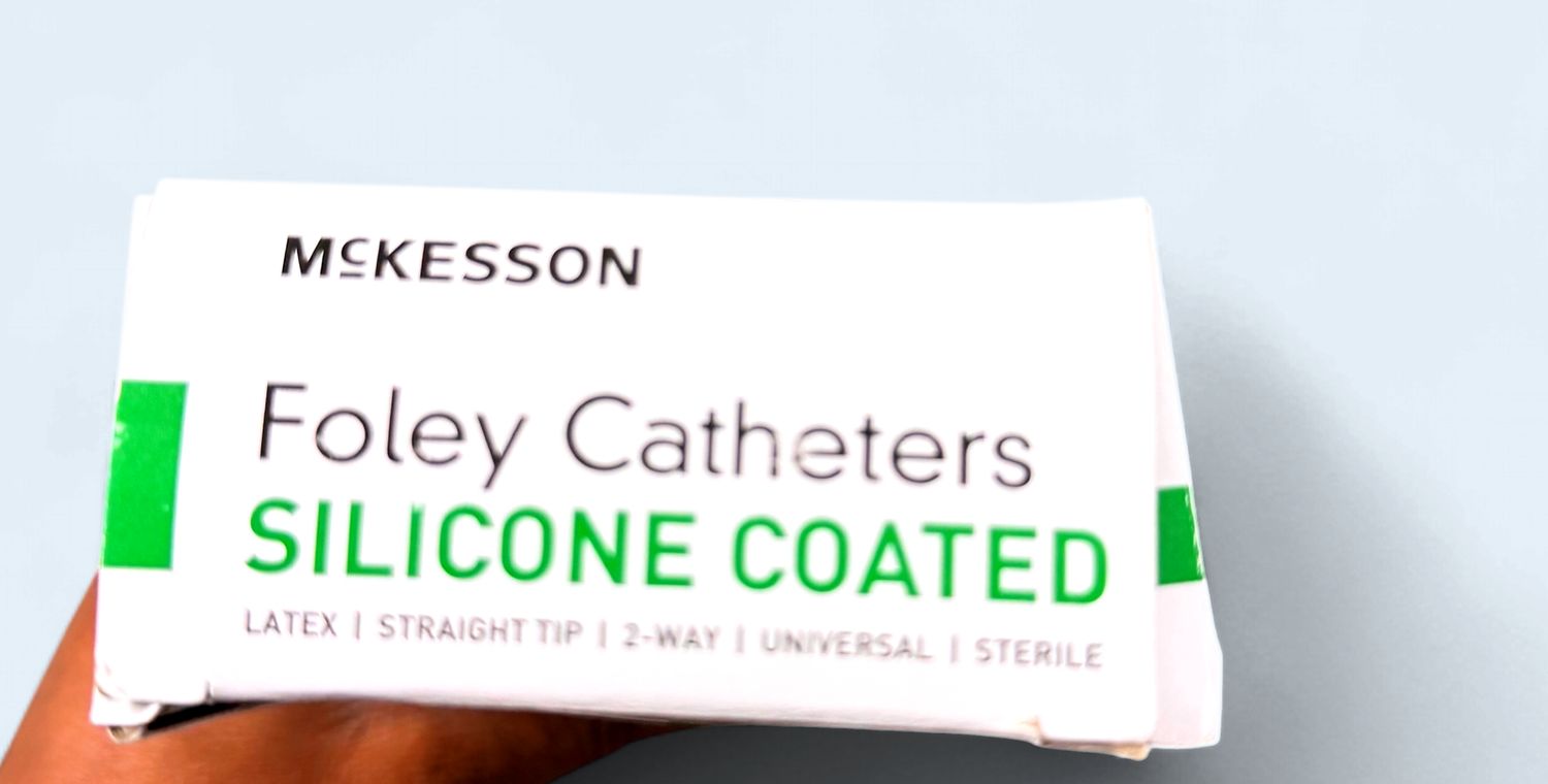 MCKESSON FOLEY CATHETER SILICONE COATED