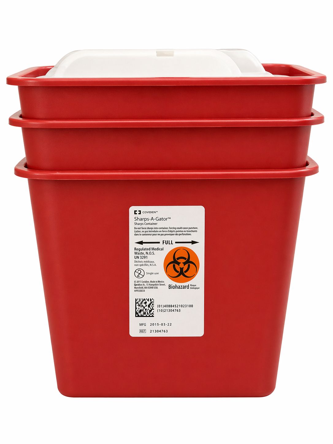 COVIDIEN SHARPS-A-GATOR SHARPS CONTAINER