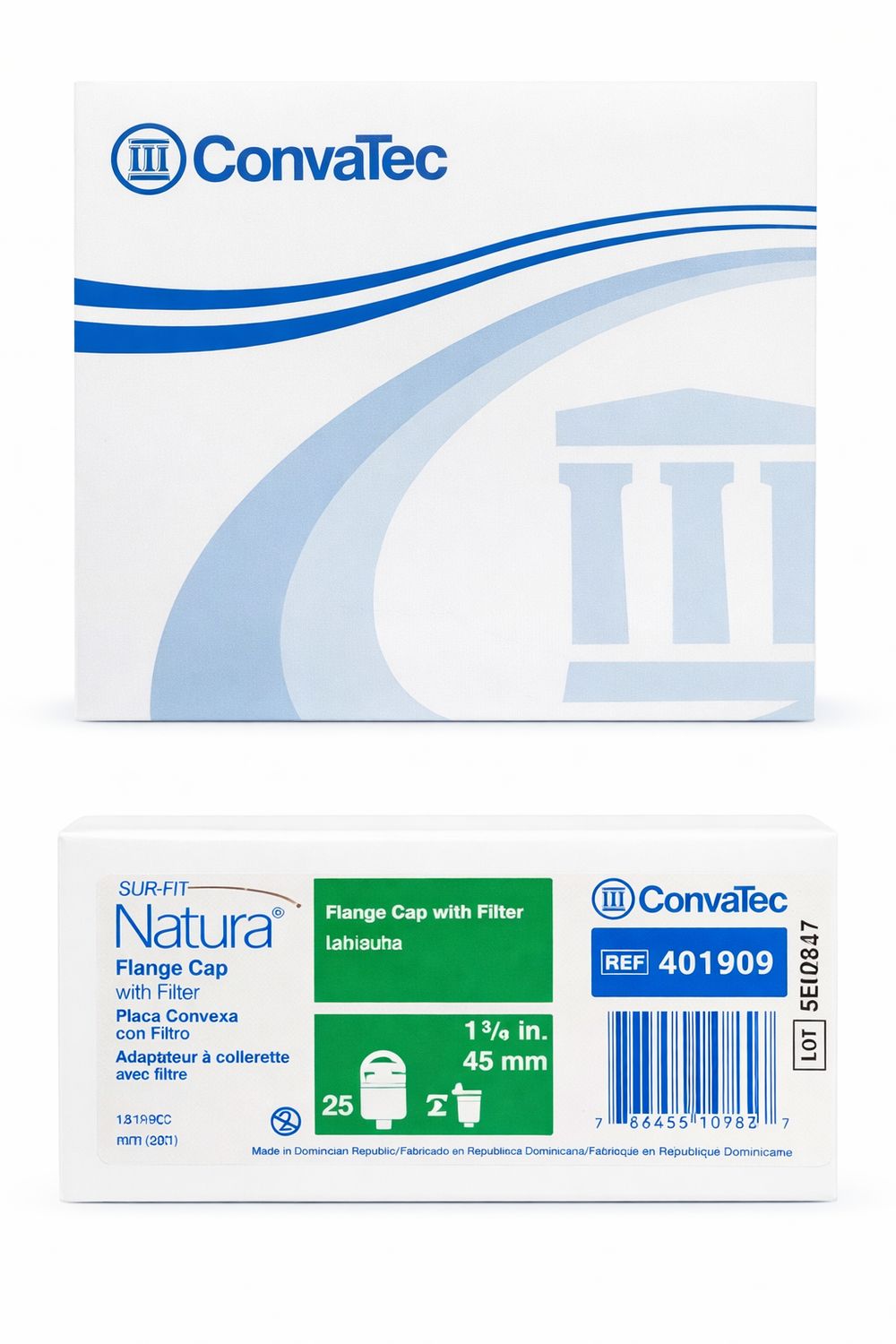 CONVATEC- NATURA FLANGE CAP WITH FILTER