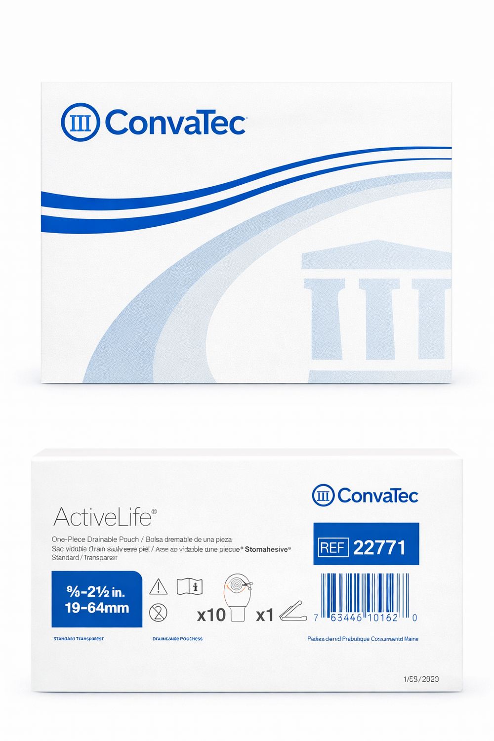 CONVATEC- ACTIVELIFE- DRAINABLE POUCH