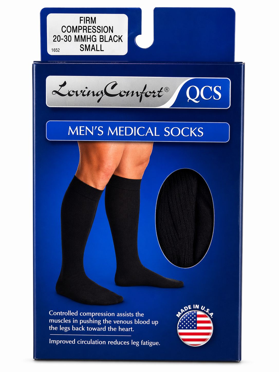 LOVING COMFORT MEN'S MEDICAL STOCKS