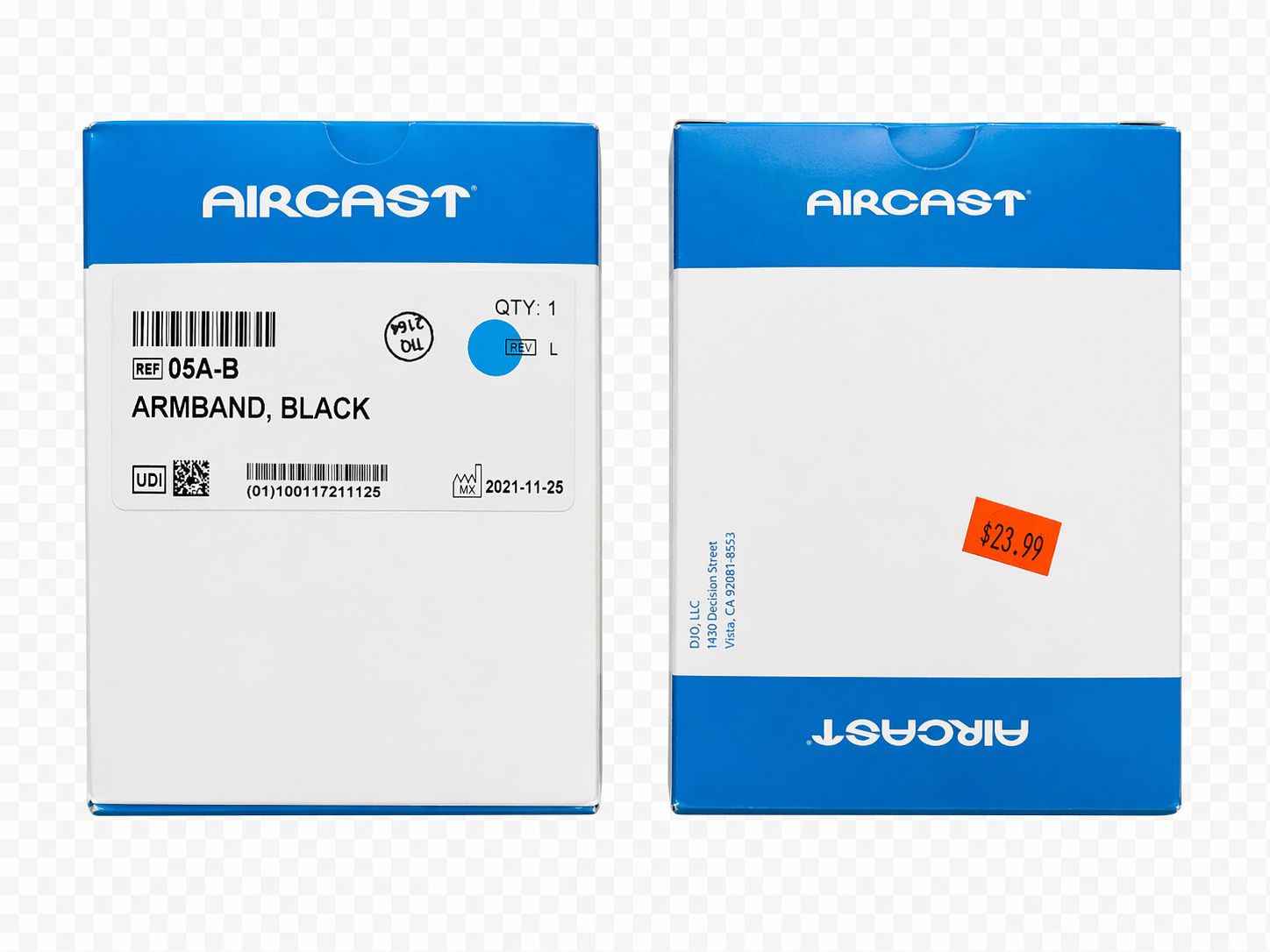 AIRCAST ARMBAND, Size: LARGE