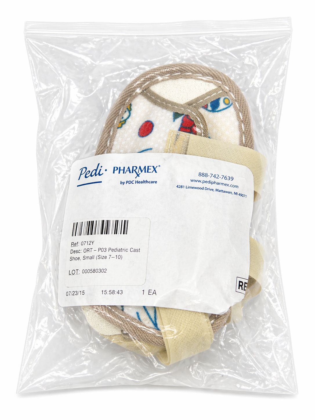 PDC PHAPMEX PEDIATRIC CAST SHOES