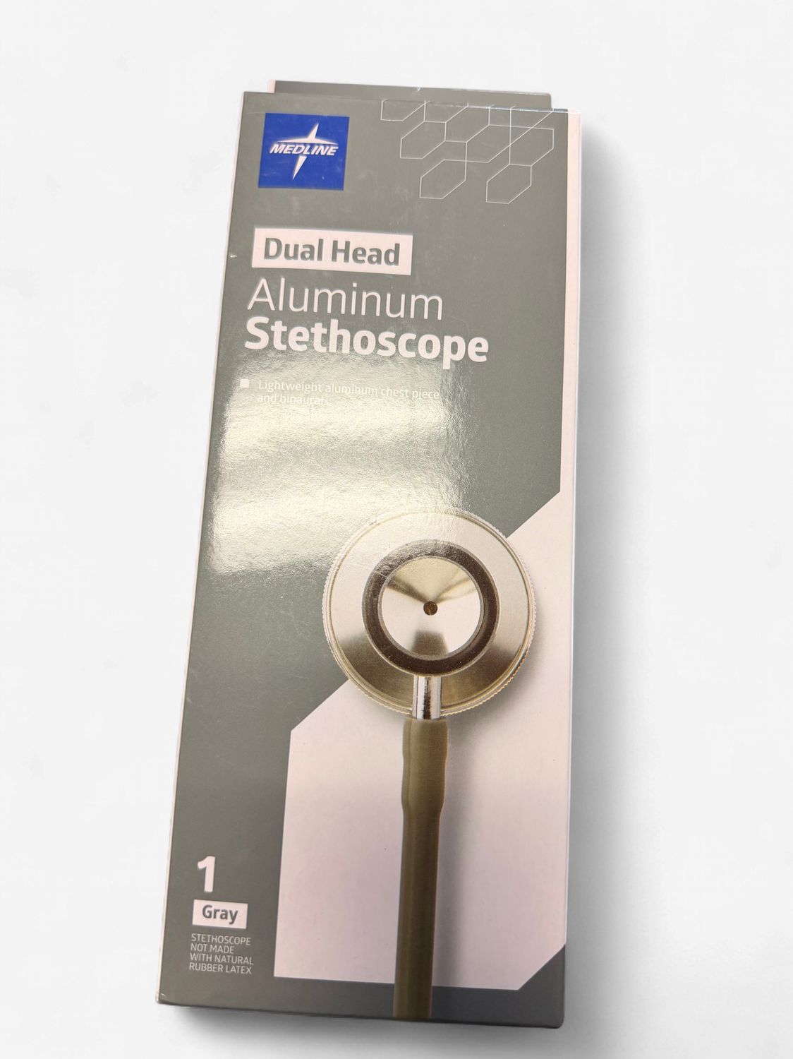 DUAL HEAD ALUMINUM STETHOSCOPS