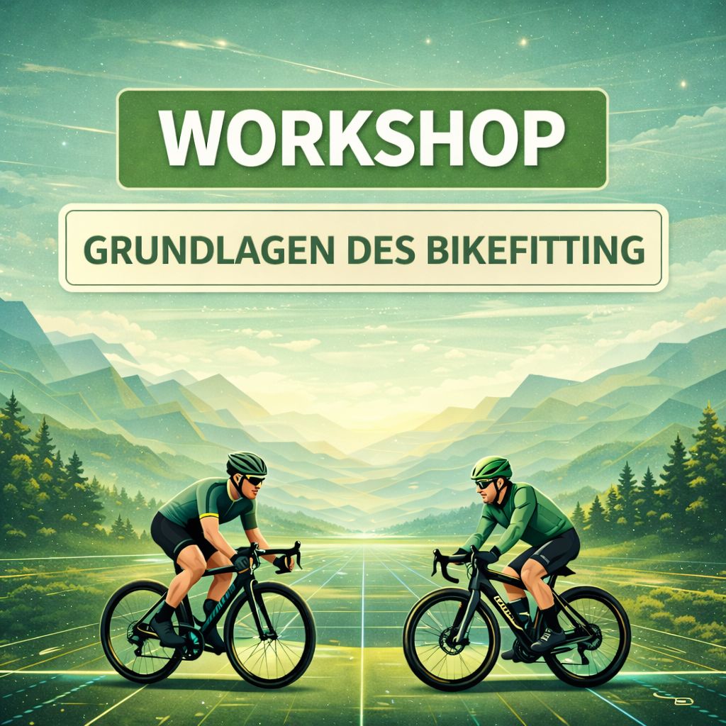 Dienstag 14.04.26 / 18:05 - 19:30 Uhr -Workshop GRUNDLAGEN DES BIKEFITTING (Rennrad und Gravelbike) Dienstag 14.04.26 / 18:05 - 19:30 Uhr -Workshop GRUNDLAGEN DES BIKEFITTING (Rennrad und Gravelbike)