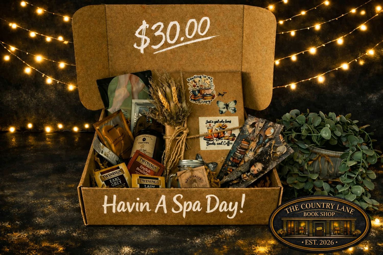 Havin A Spa Day! Book Box