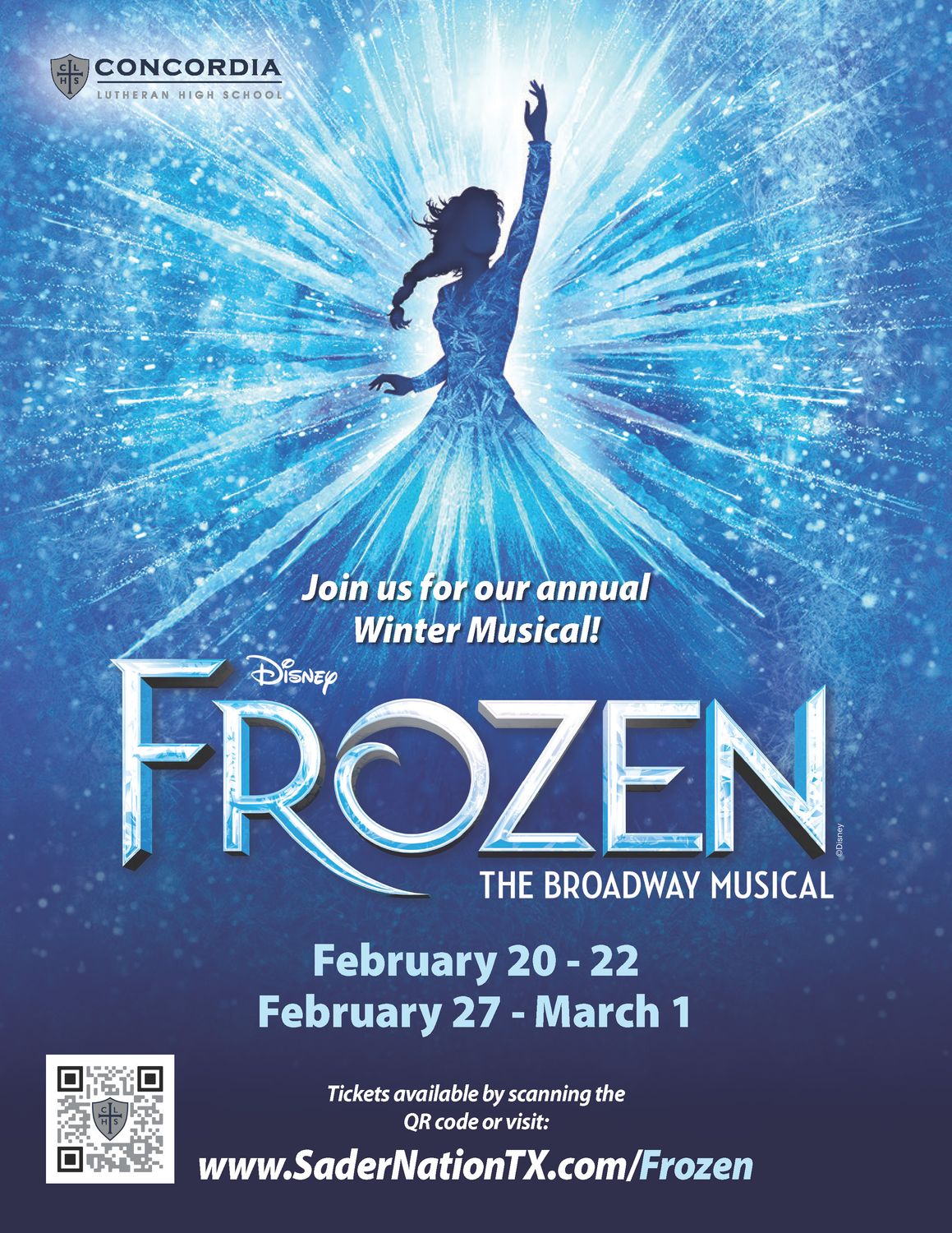 Frozen Musical Playbill Ads
