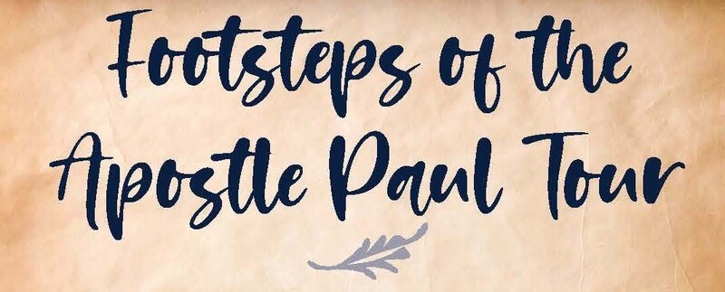 Nov. 2026 Footsteps of Paul Tour Full Payment ($4,980)