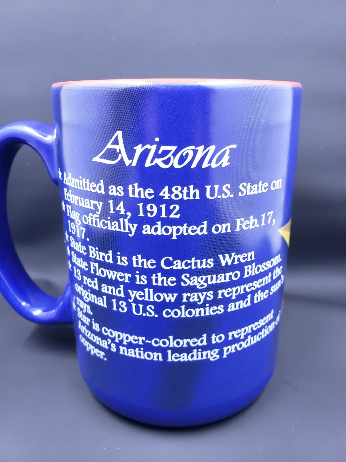 Arizona Flag History Mug