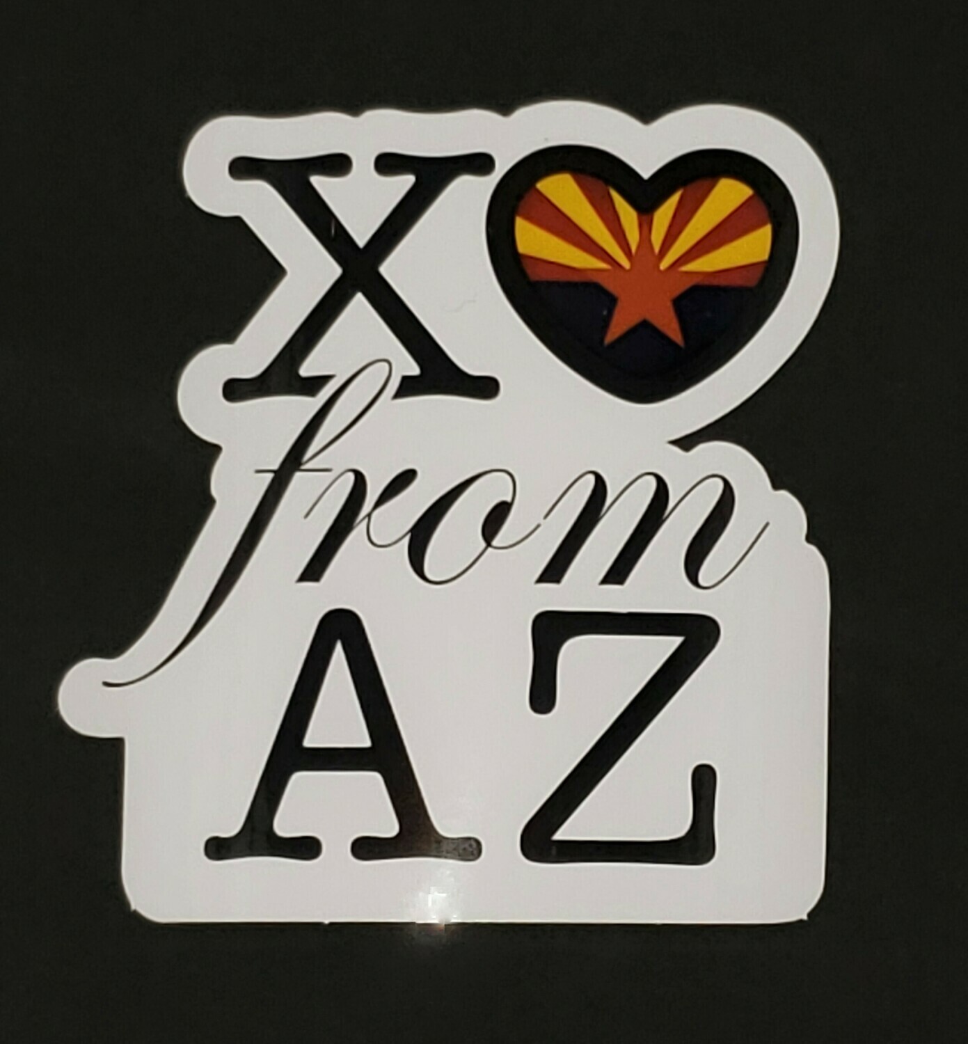 XOAZ vinyl Sticker