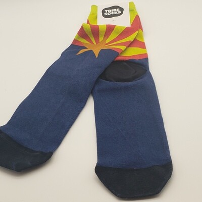 Arizona Flag Socks