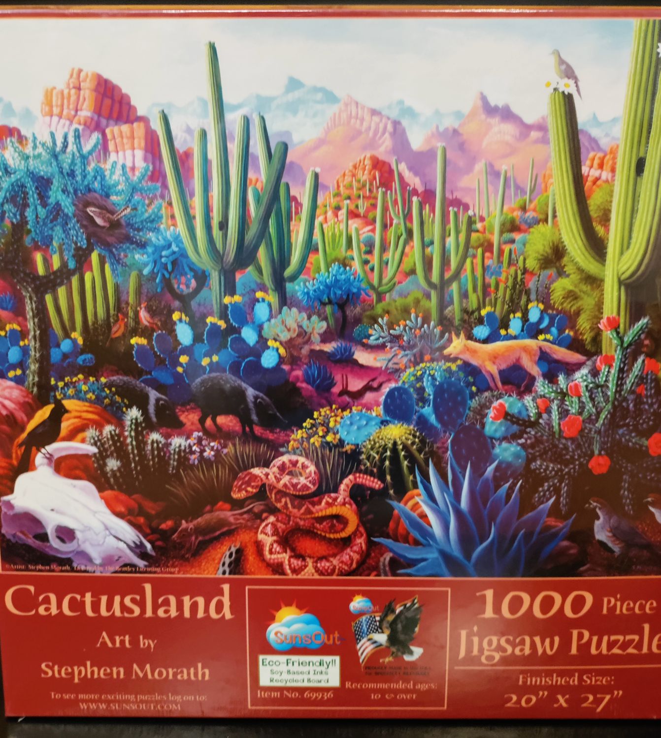 Cactusland 1000pc Puzzle