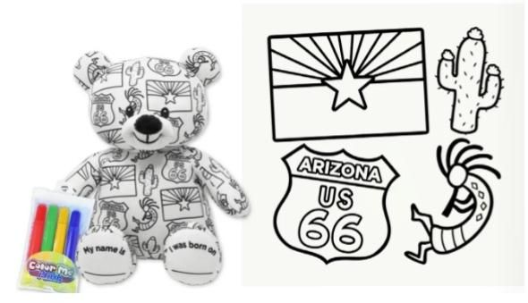 Color Me Plush- Arizona Teddy