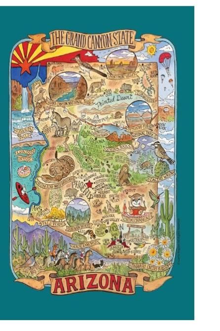 Arizona Adventure Towel