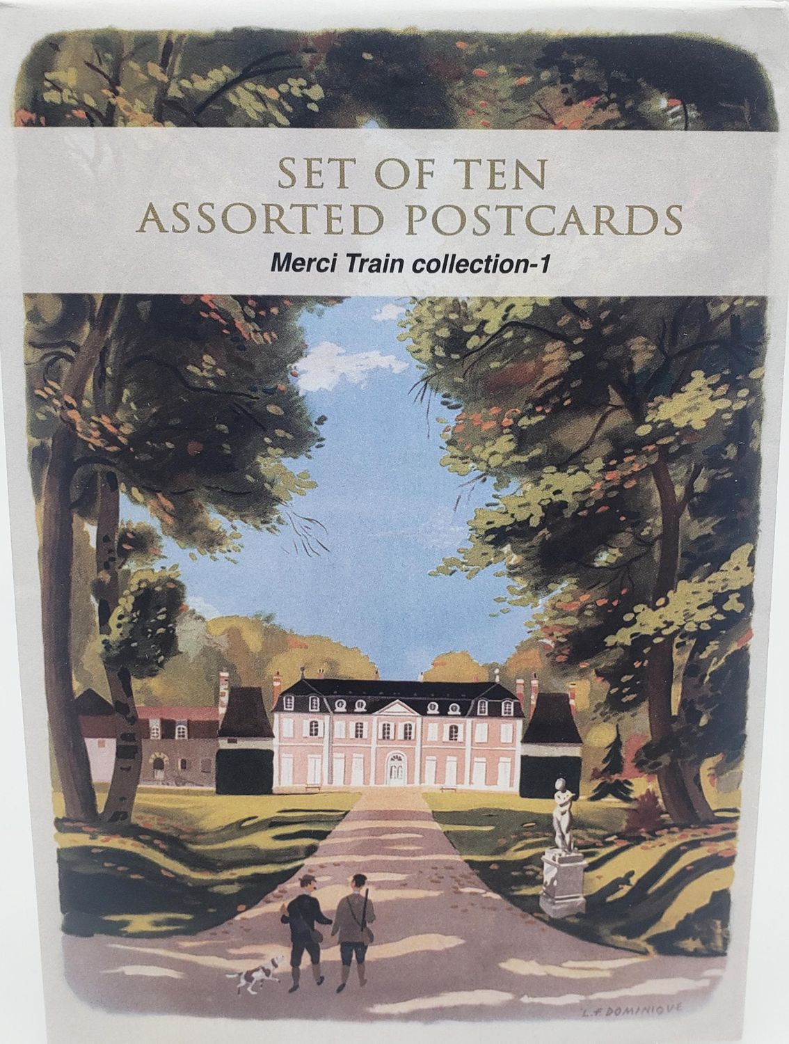 Merci Train Postcard Set 1