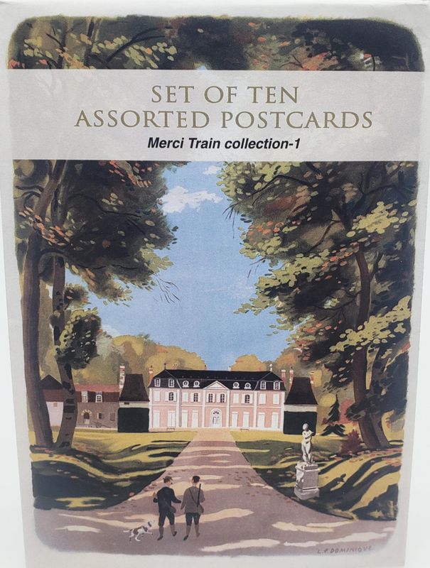 Merci Train Postcard Set 1