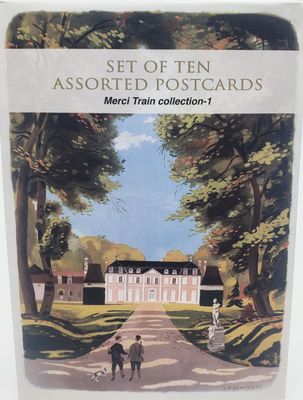 Merci Train Postcard Set 1