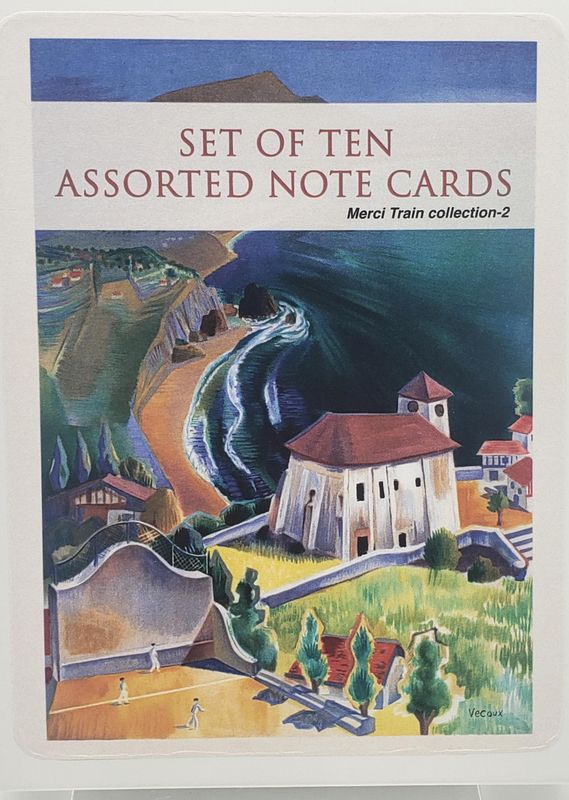 Merci Train Notecard Set 2