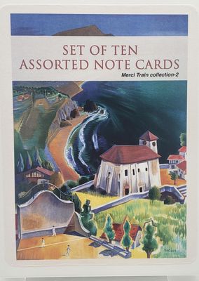 Merci Train Notecard Set 2