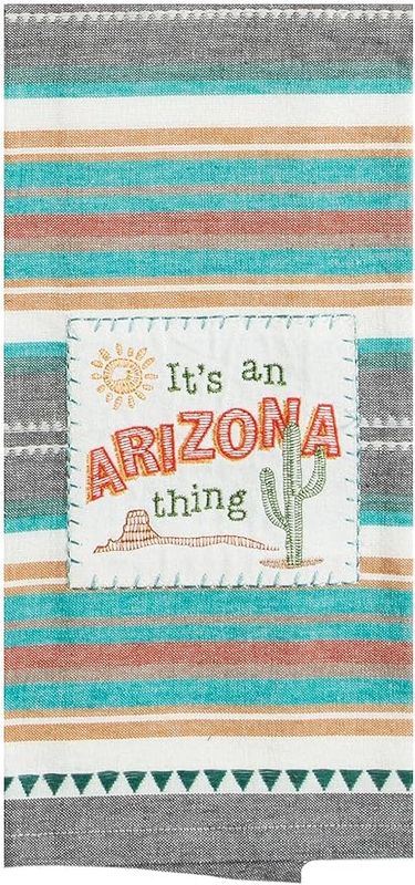 Arizona Applique Tea Towel