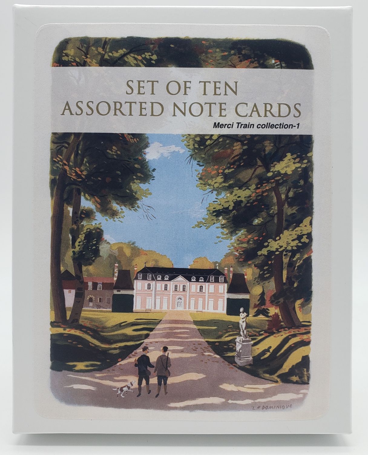Merci Train Notecard Set 1