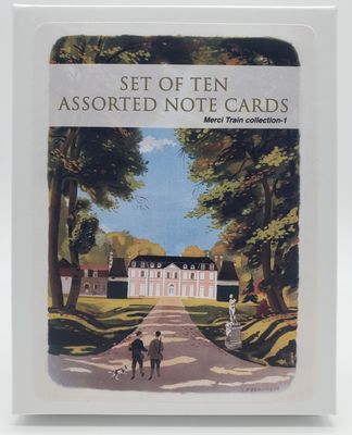 Merci Train Notecard Set 1