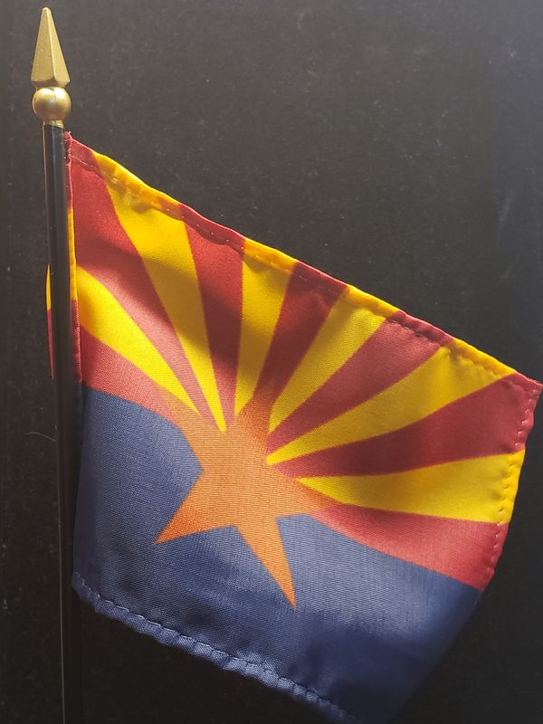 4"x6" Arizona Flag