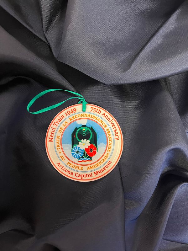 Merci Train Ornament