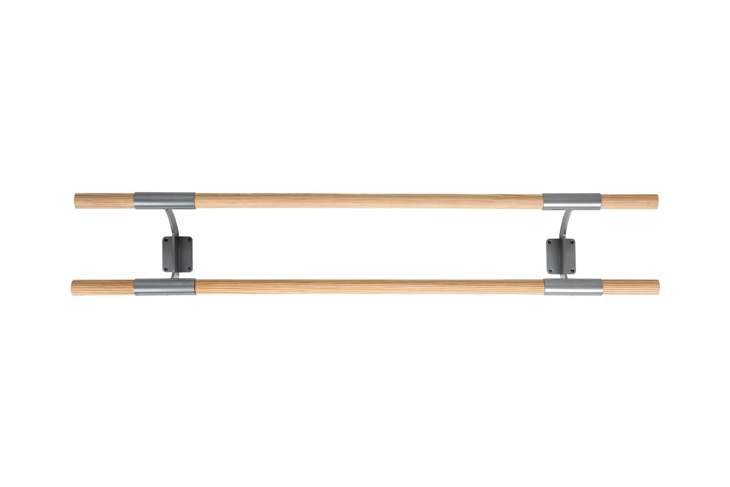 Doppel-Ballettstangestangen-Set zur Wandbefestigung