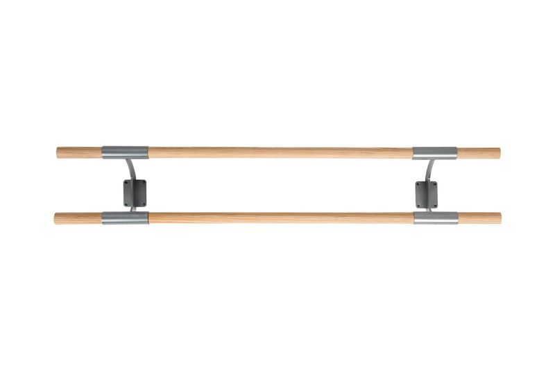 Doppel-Ballettstangestangen-Set zur Wandbefestigung