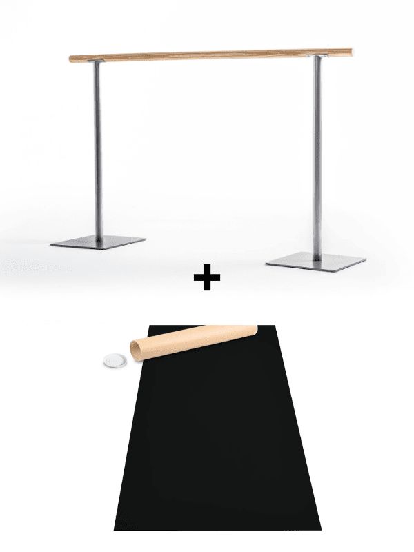 SET: Ballettstange Prima &amp; Tanzmatte Ondine