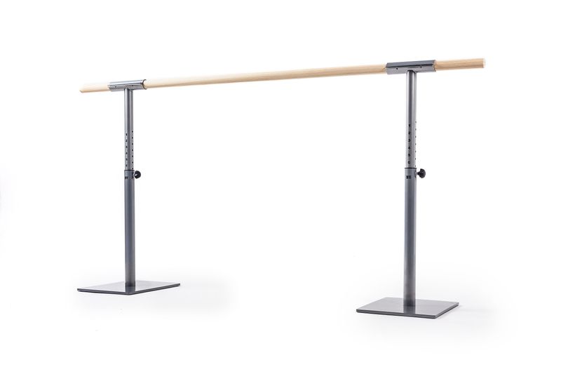 mobile Profi-Ballettstange höhenverstellbar ohne Rollen