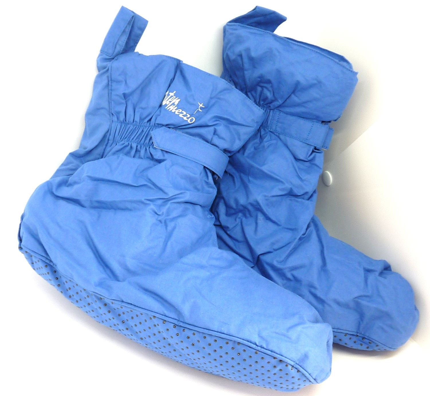 Wärmeboots mit Federfüllung blau Größe 40-42