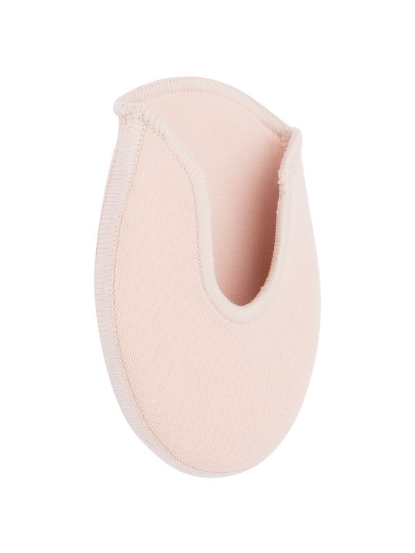 1 Paar Gel Spitzenschoner beige