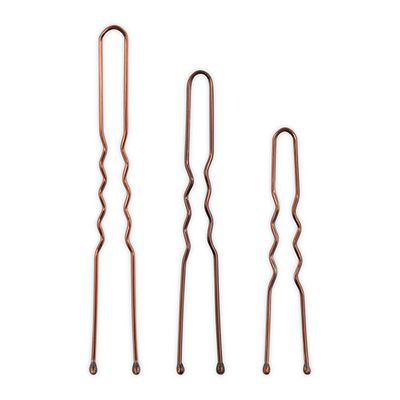 30 Haarnadel-Set mit verschiedenen Längen braun 30 Haarnadel-Set mit verschiedenen Längen braun