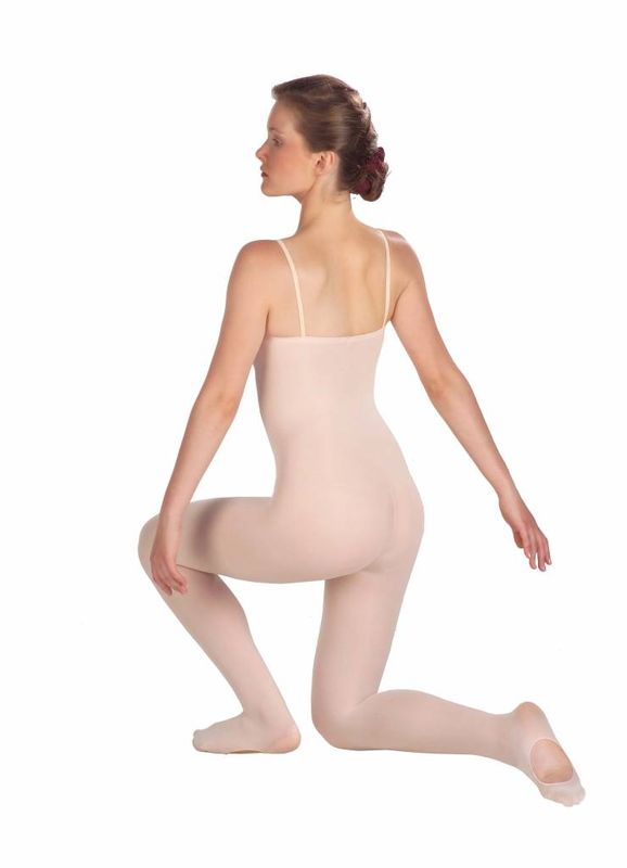 Strumpfhosen-Ganzanzug roséfarben