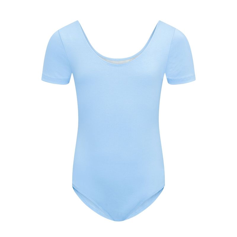 Kurzarm-Ballettbody aus Baumwolle