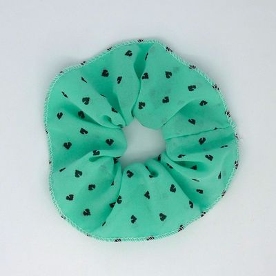 Haargummi/ Scrunchie aus Georgette mint Haargummi/ Scrunchie aus Georgette mint