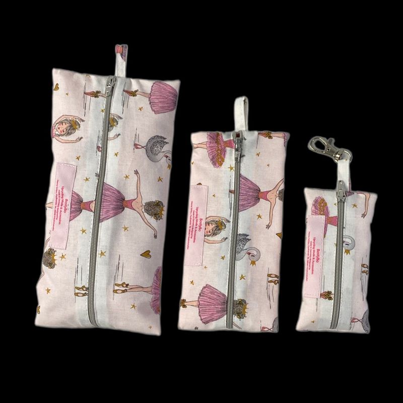 Liebevoll gefertigte Ballett Täschchen – in 3 Größen