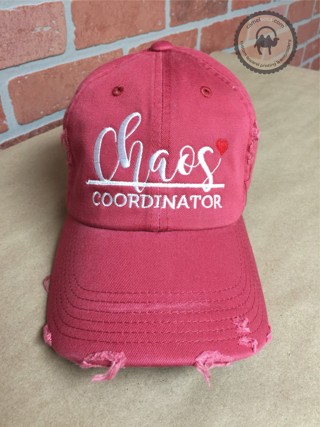 Embroidered Chaos Coordinator Hat