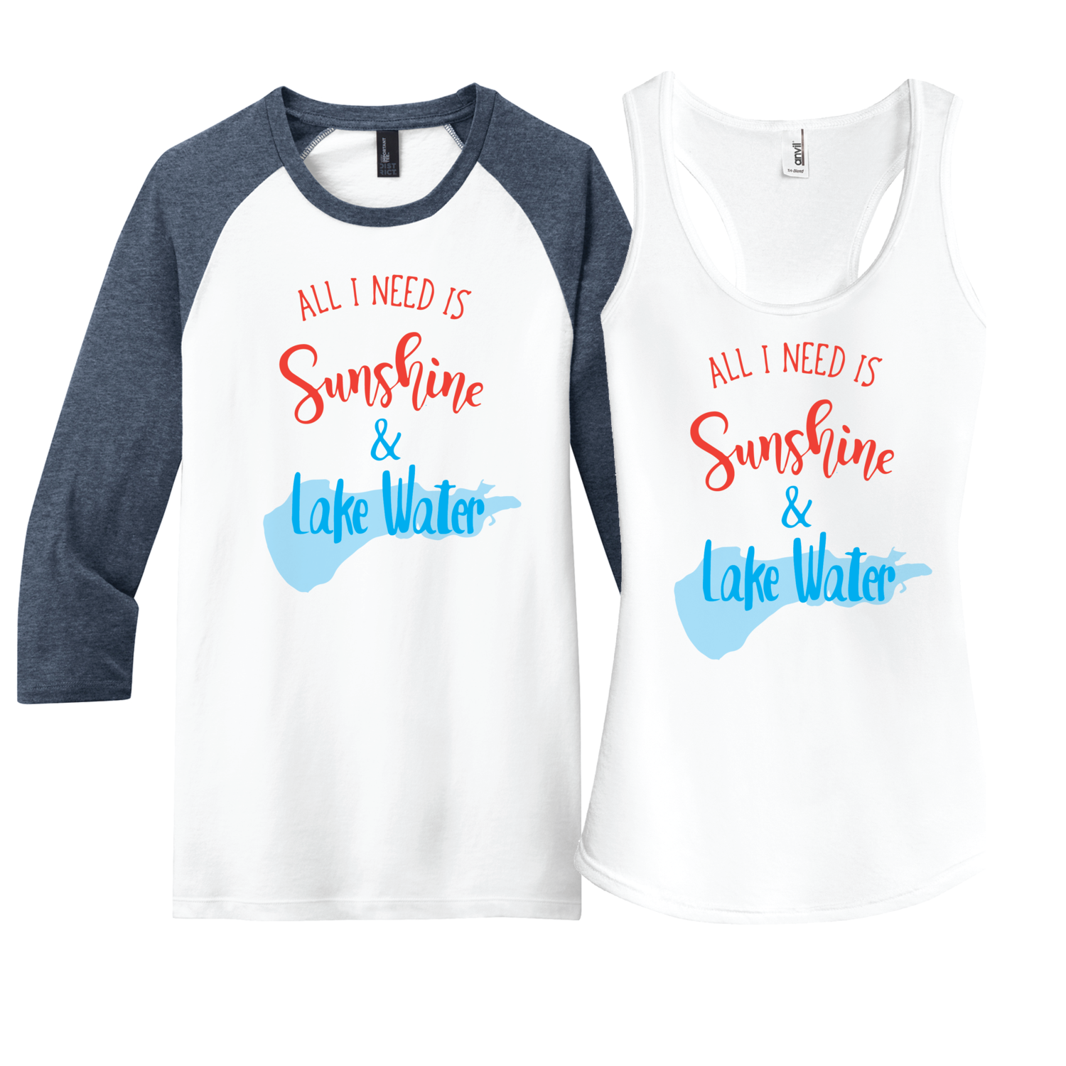 All I Need is Sunshine & Lake Water - customize it for your lake