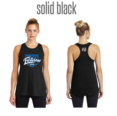 Eastview Baseball Sport-Tek Ladies PosiCharge Tri-Blend Wicking Tank