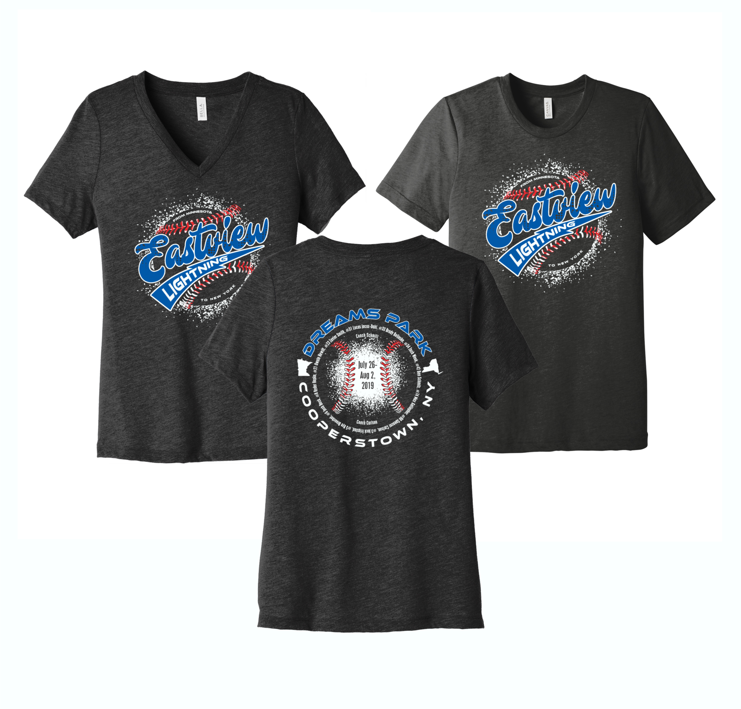 Cooperstown BELLA+CANVAS ® Triblend Shirts