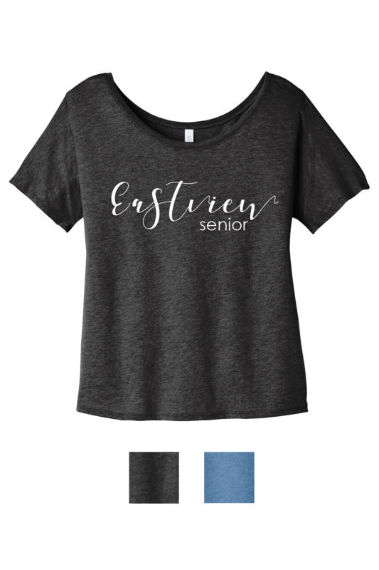 Eastview Slouchy Tee - Customizable Text