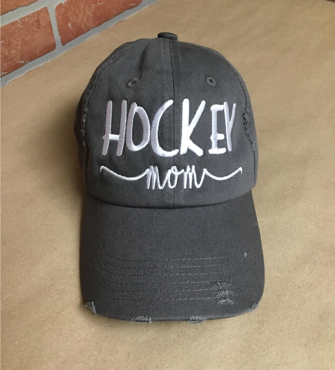Embroidered Hockey Mom Hat